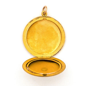 Matte Round Locket