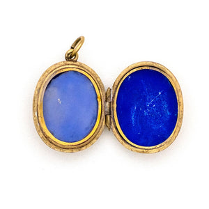 Facets of Light Oval Locket