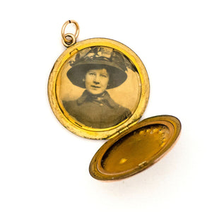 Exquisite Crescent Moon and Star Locket