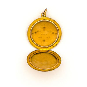 Winged Fleur-de-lis Locket