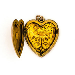 Geranium Heart Locket