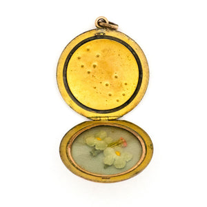 Twin Fleurs-de-Lis Locket
