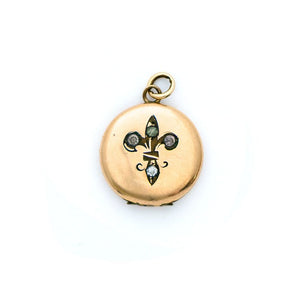 Mini Fleur-de-lis Locket