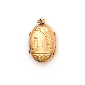 Seafarer's Enamel Locket