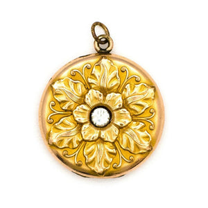 Brilliant Magnolia Locket
