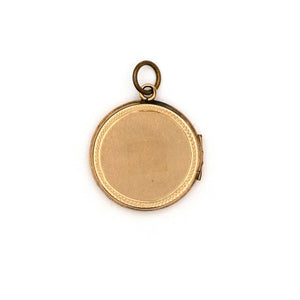 Art Deco "N" Locket