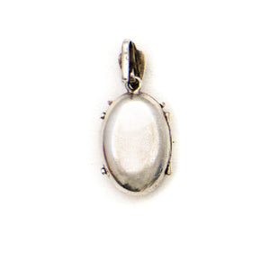 Sterling Silver Oval Locket