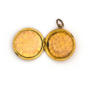 Art Deco "N" Locket