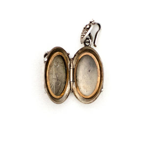 Sterling Silver Oval Locket