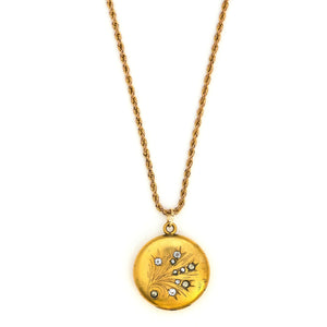 Petite Fireworks Locket