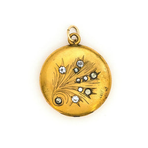 Petite Fireworks Locket