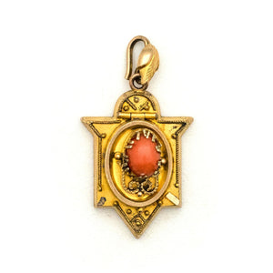 Coral Lantern Locket