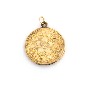 Hibiscus Swirl Locket