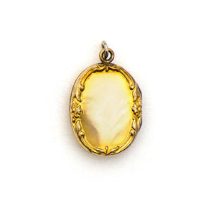 Red Star Oval Locket