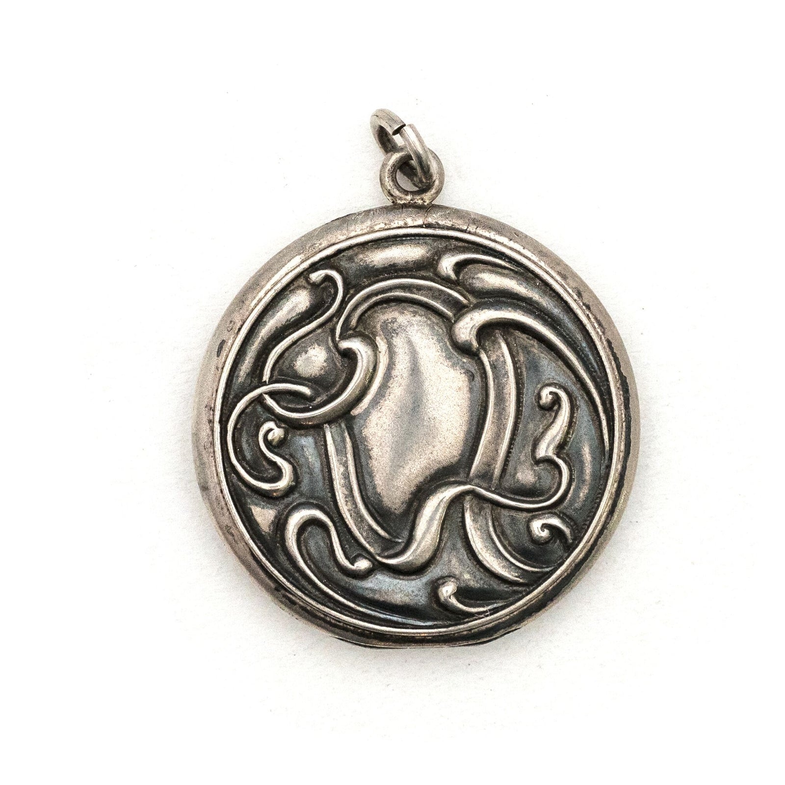 Sterling Silver Ribbon Locket