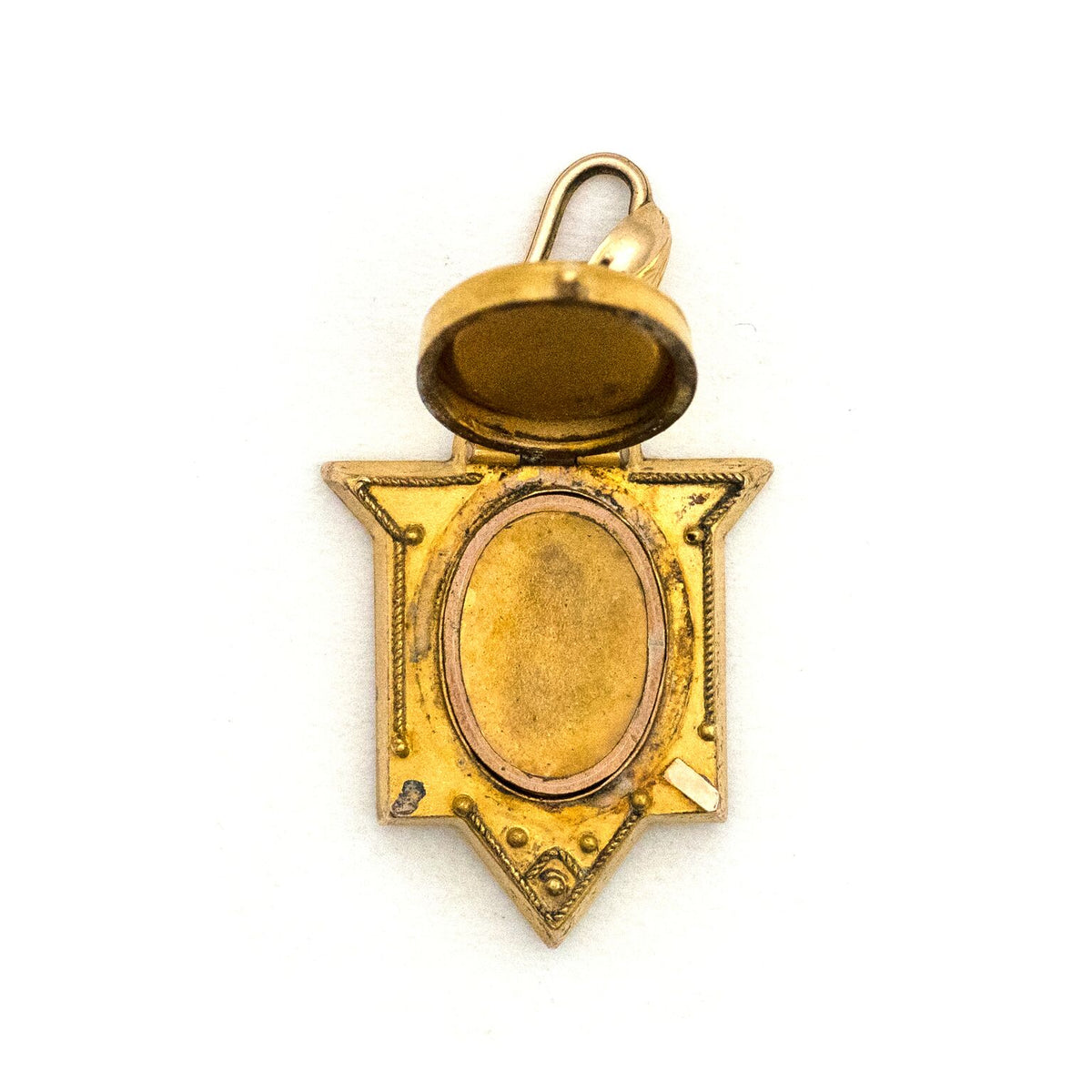 Coral Lantern Locket