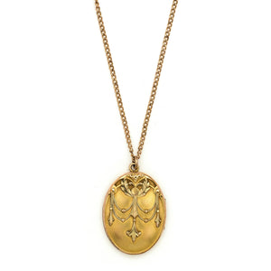 Large Oval Chandelier Locket