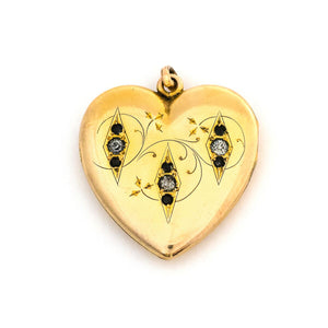 Secret Garden Heart Locket