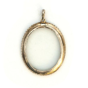 Sterling Portrait Locket