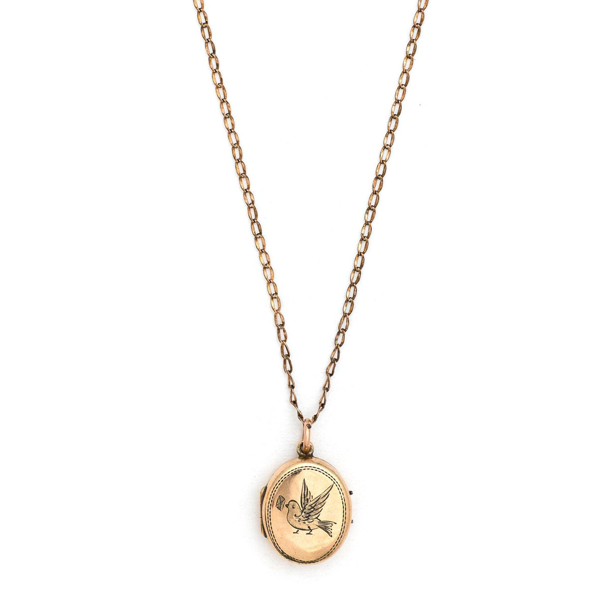 Love Letter Dove Locket