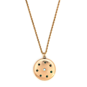Around the World Opal Locket