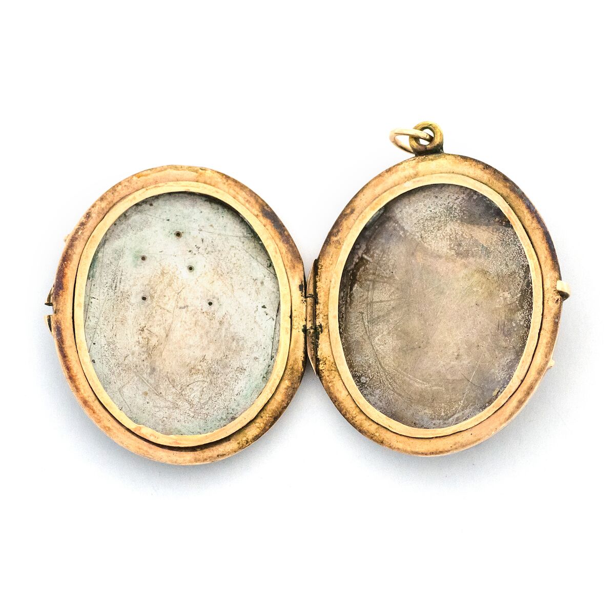 Lily of the Valley Enamel Locket