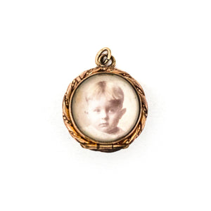 Pool of Light Rock Crystal Locket
