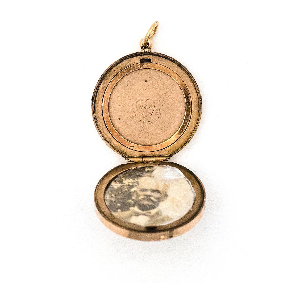 Fleur-de-Lis Pinstripe Locket