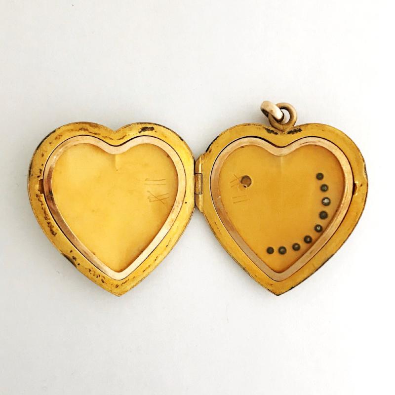 Night Sky Heart Locket