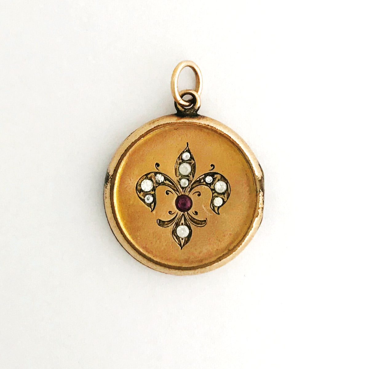 Royal Fleur-De-Lis Locket