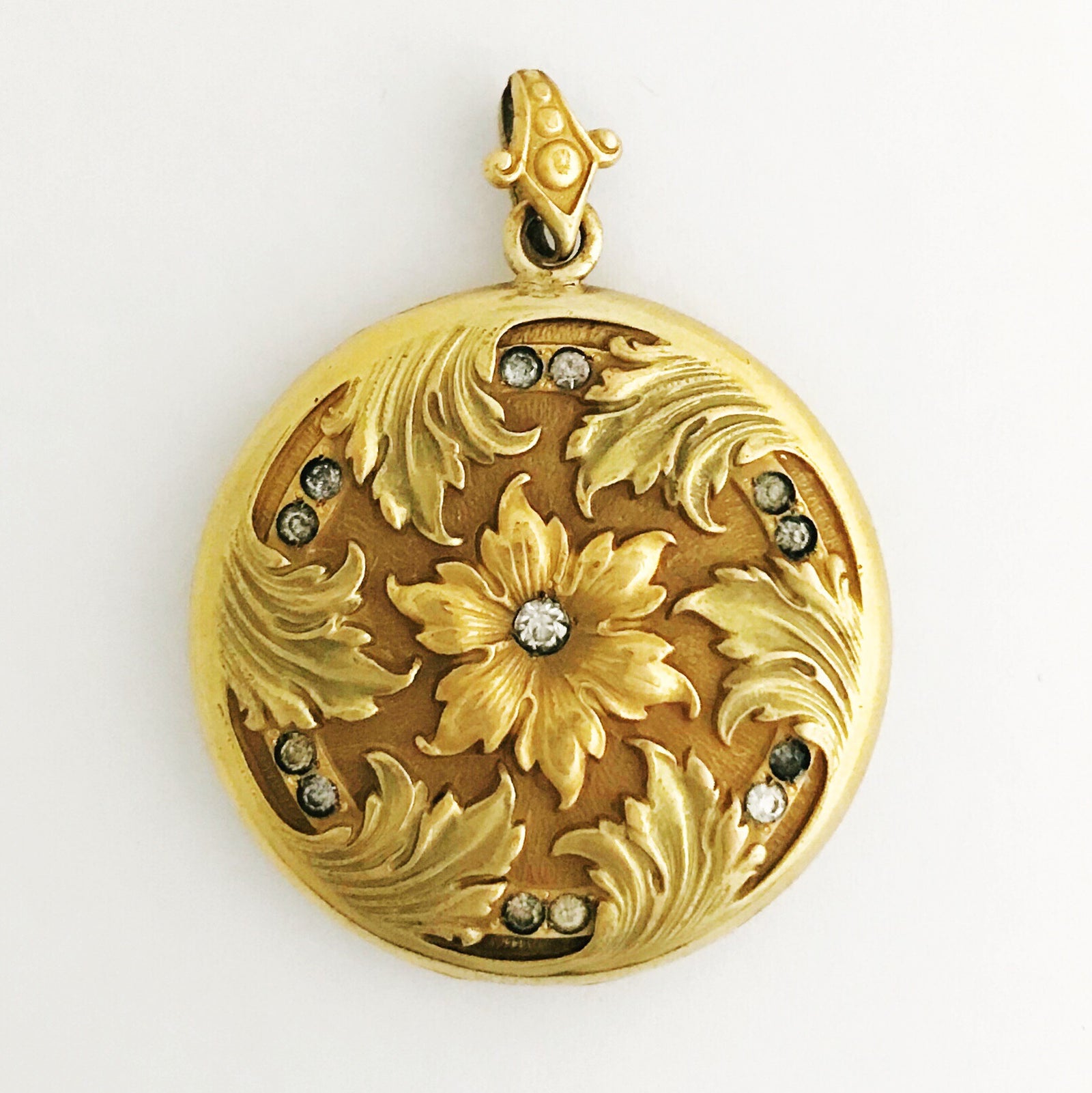 Golden Sunflower Locket