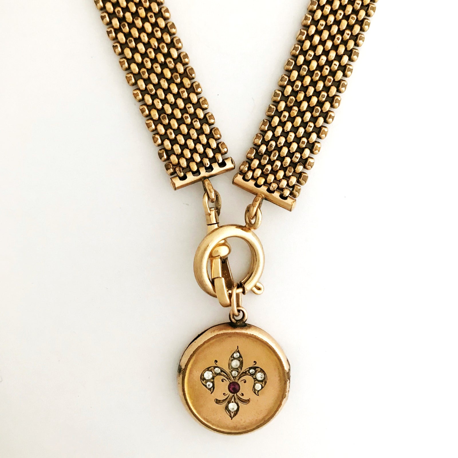 Royal Fleur-De-Lis Locket
