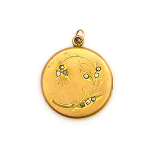 Birth of a Flower Locket