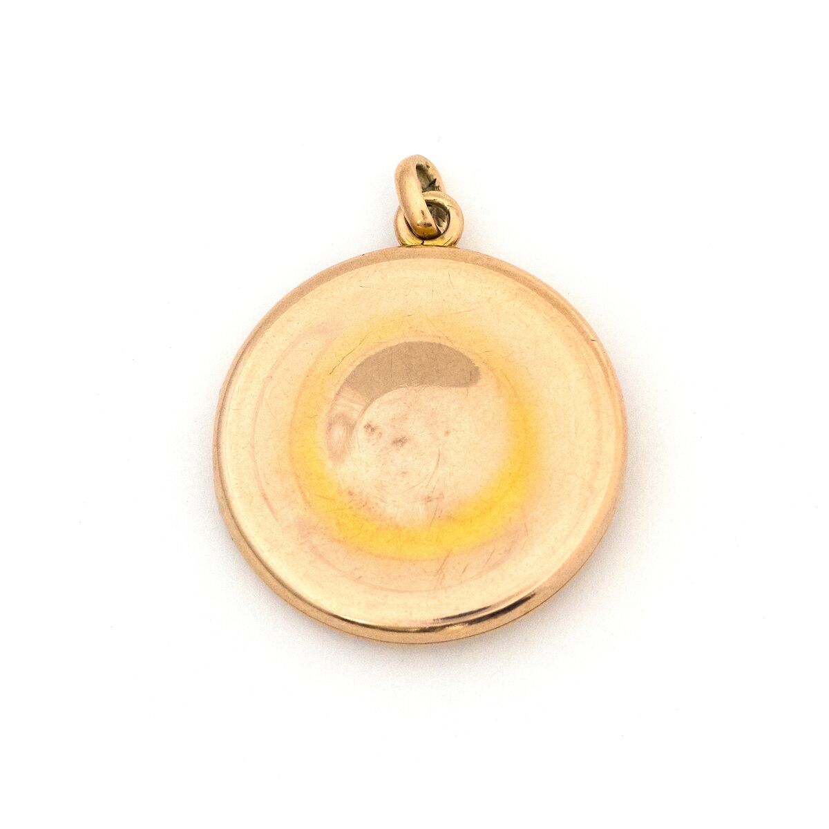 10K Gold & Diamond Mirror Locket