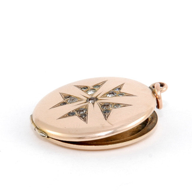 Floral Starburst Locket