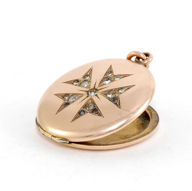 Floral Starburst Locket