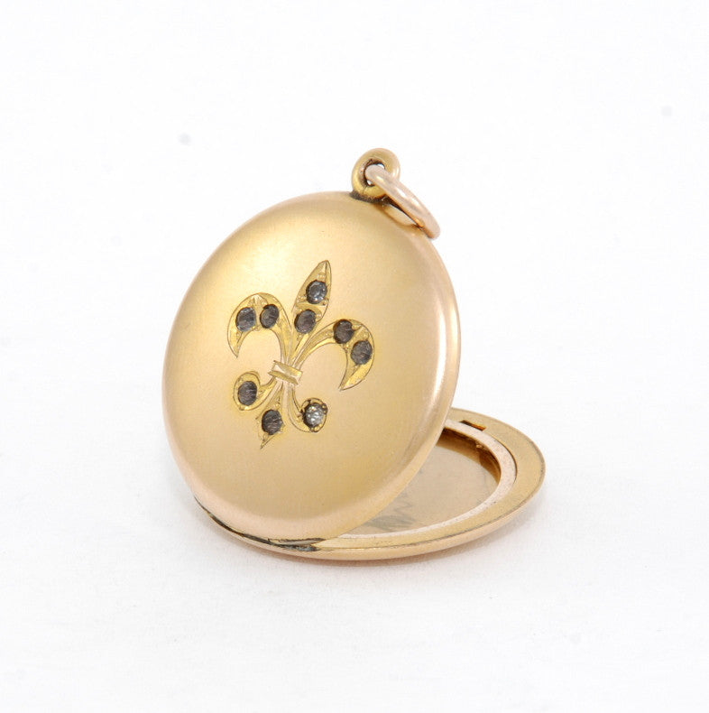 Fleur-de-lis Locket