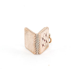 Square Floral Locket