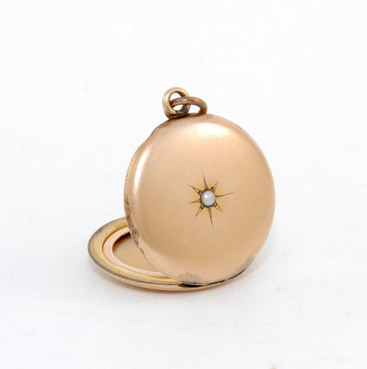 Pearl Star Locket