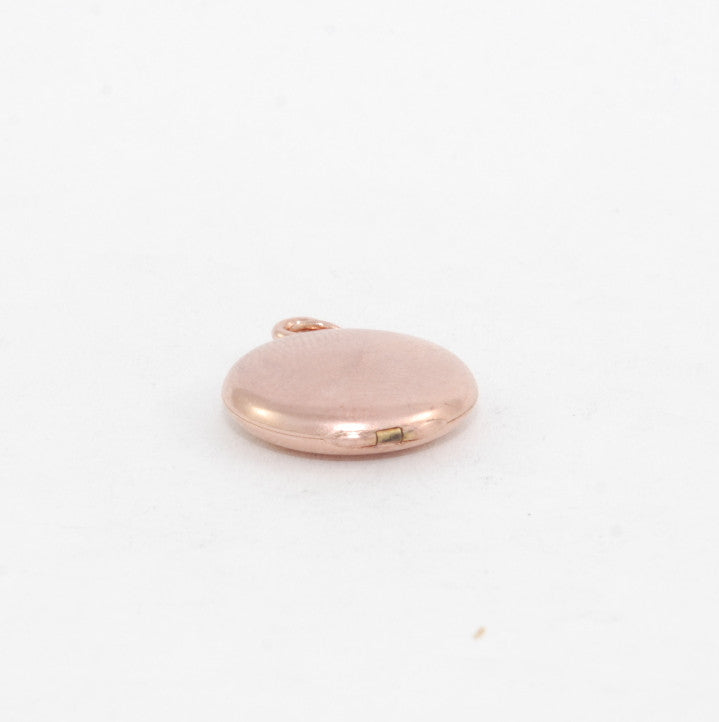 Rose Gold Small Round Locket