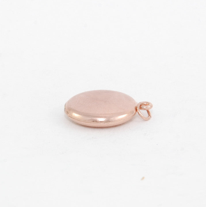 Rose Gold Small Round Locket