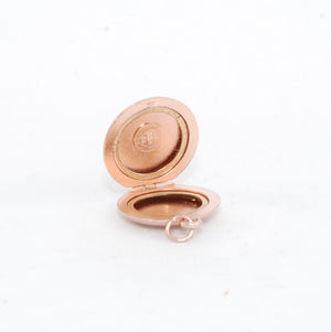 Rose Gold Small Round Locket