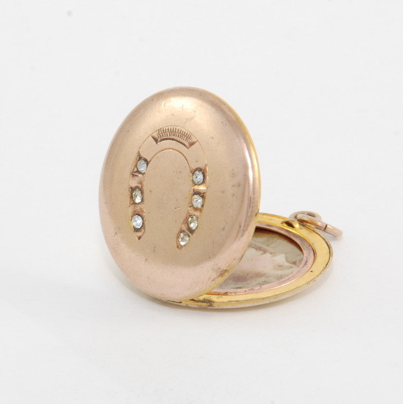 Good Luck Horseshoe Locket