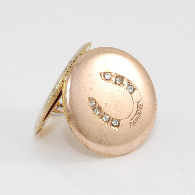 Good Luck Horseshoe Locket