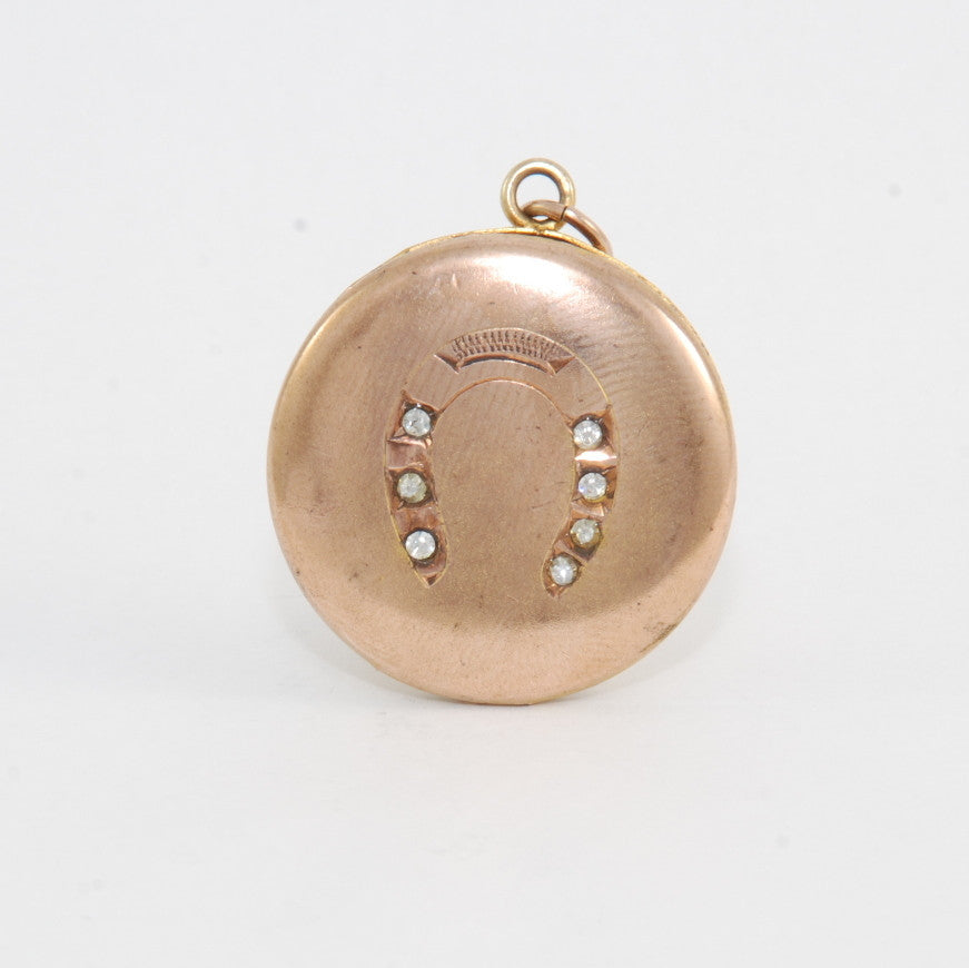Good Luck Horseshoe Locket