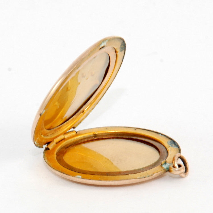 Floral Engraved Locket