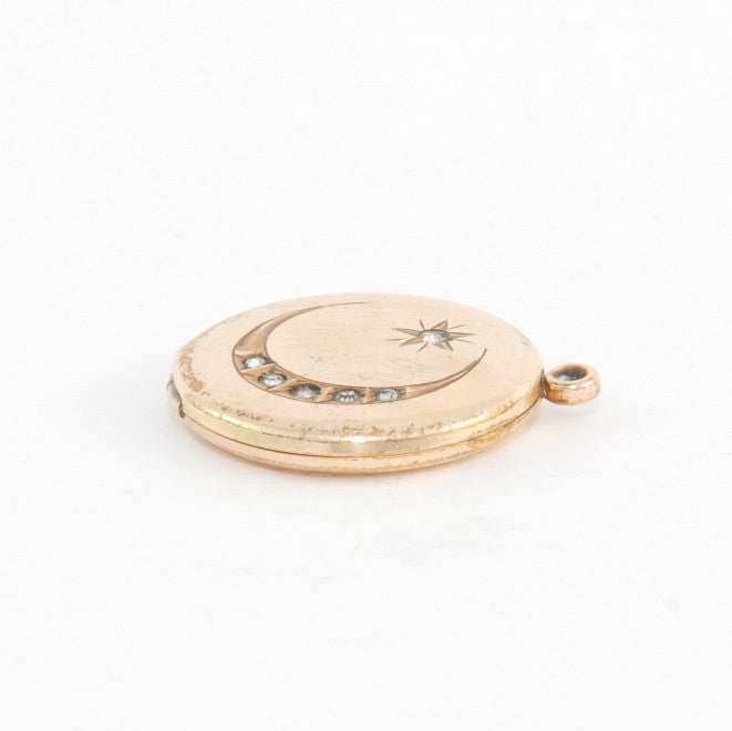 Repurposed Round Logo LV Lock Necklace – Moonstock Jewelry