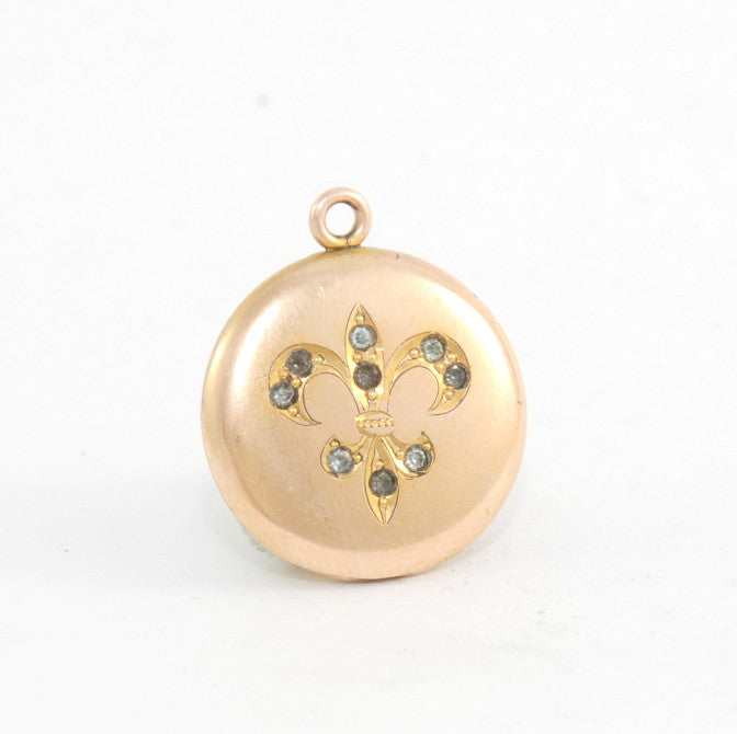 Small Fleur-de-lis Locket