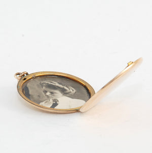 Pearl & Opal Crescent Moon & Star Locket