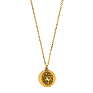 Petite Lion's Head Locket